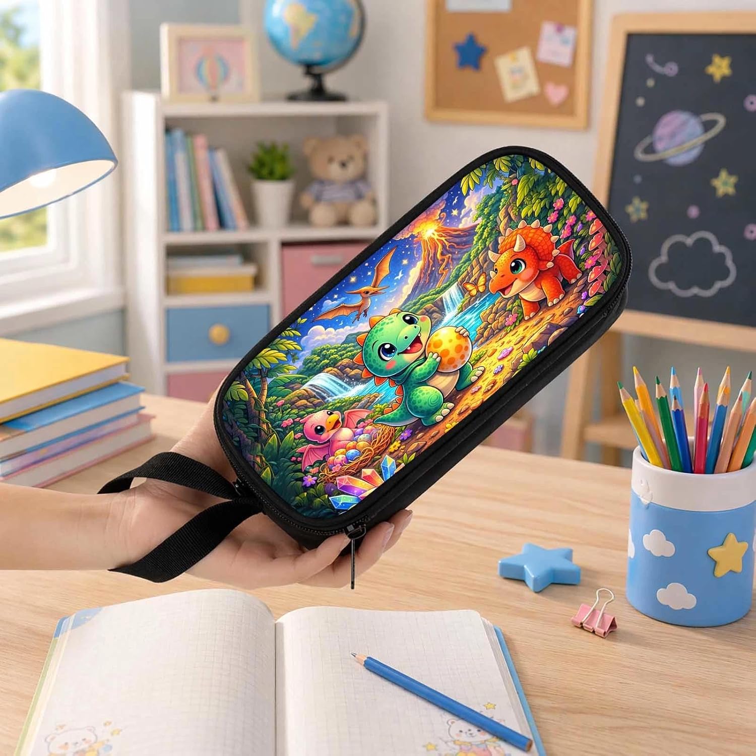 Thumbnail 6 de QruKinx Kids Pencil Case, Polyester