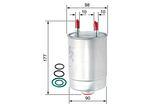 Detalle 2 de Bosch Filtre à Carburant Diesel – Sépare les particules ⚙