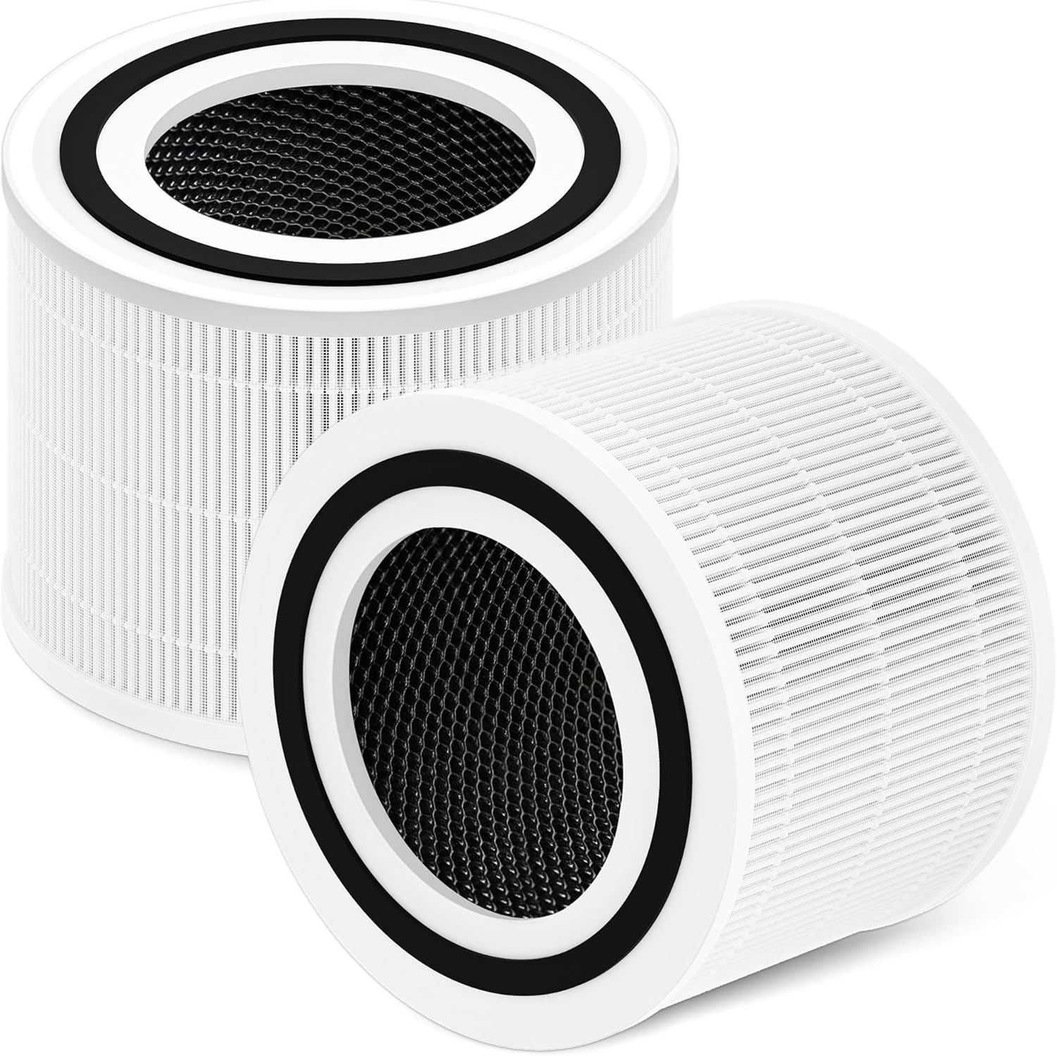 Detalle de Improvedhand Core 300 Replacement Filter (3-in-1, Activated Carbon) for Levoit Core 300/Core 300s/Core 300-P Air Purifiers, 2-Pack