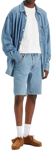 Detalle 2 de Levi's 405 Standard Shorts para Hombre, Stone Rock Cool Short, 31W