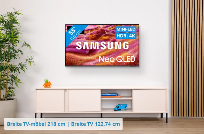 Thumbnail 13 de Samsung 55'' Neo QLED QN90F (2025) + HW-B760GF Soundbar – 4K, Mini-LED, Q-Symphony