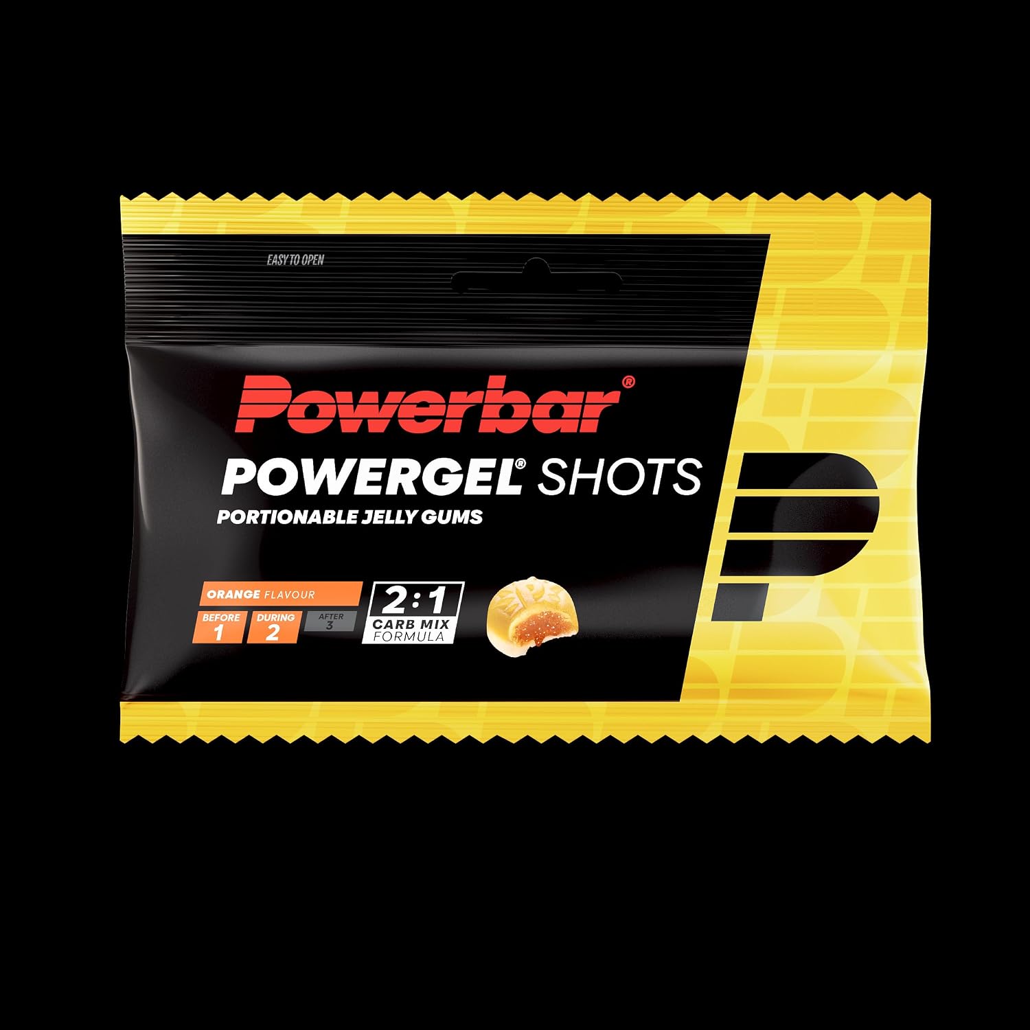 Detalle 2 de Powerbar PowerGel Shots Orange (24x60g) – Energy & Endurance for Training and Racing