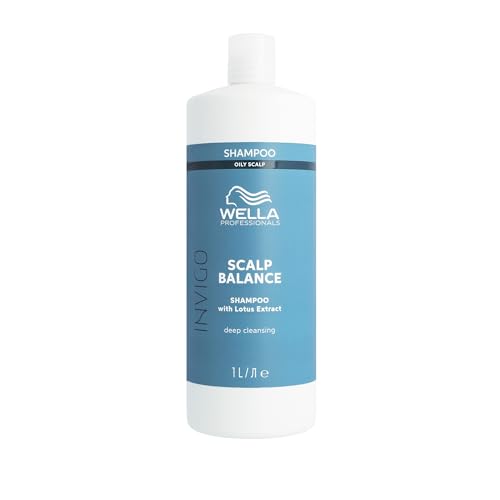 Detalle de Wella Professionals INVIGO BALANCE PURE Champú 1l: limpieza suave para cuero cabelludo sensible