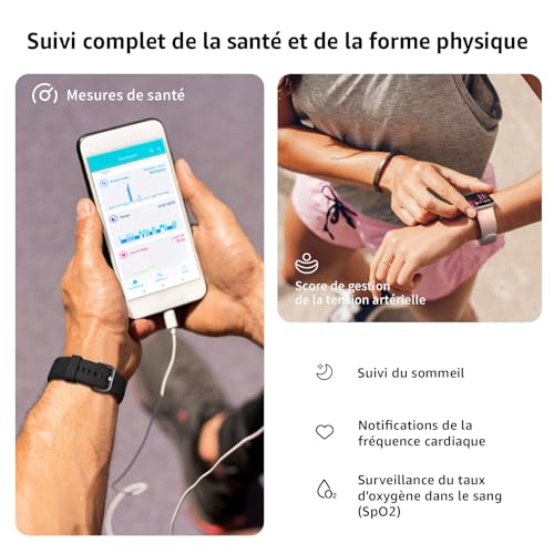 Detalle 2 de AcclaFit Montre Connectée Homme/Femme – 1.85'' HD, 140+ modes, BPM, sommeil, IP68, Appels Bluetooth