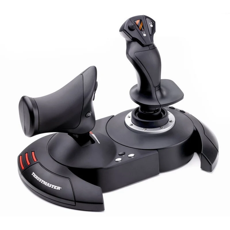 Detalle de Thrustmaster T.Flight Hotas X PC/PS3: joystick HOTAS con palanca de gases separable