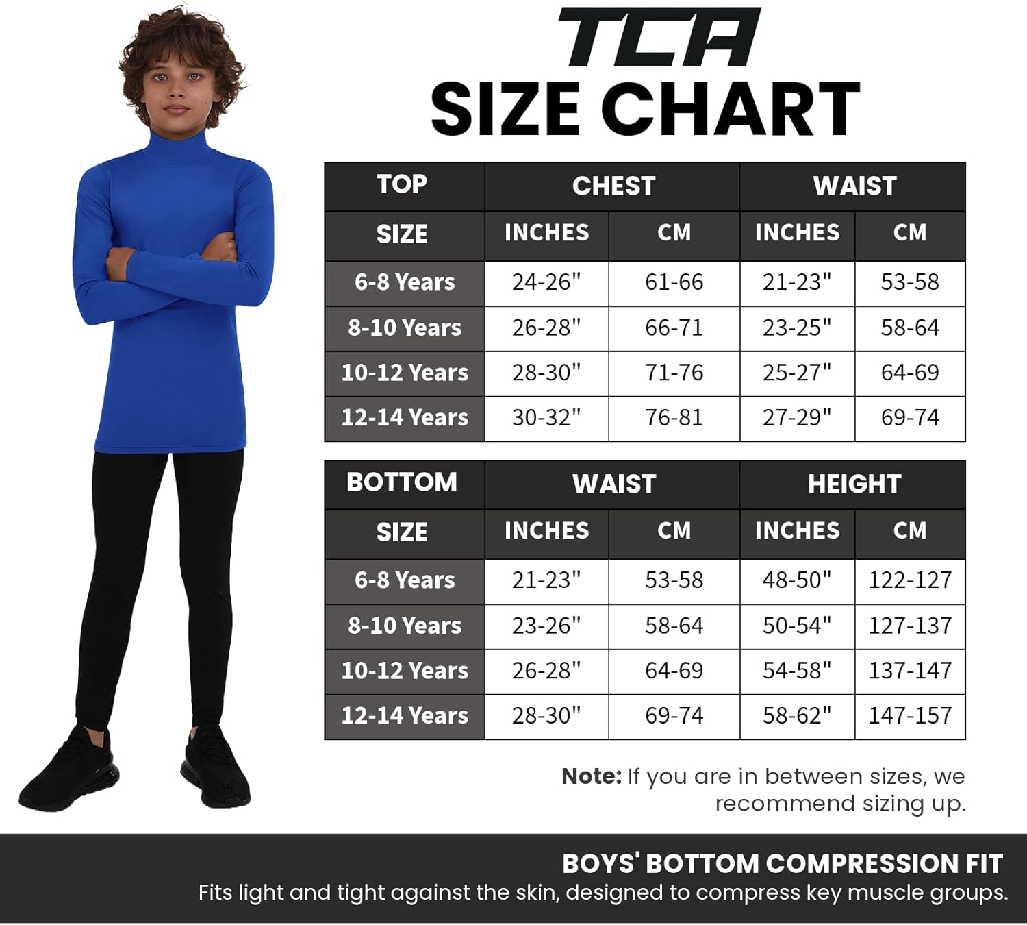 Thumbnail 6 de PowerLayer Skins for Boys – Kids Base Layer Thermal Long Sleeve Top & Tights Set