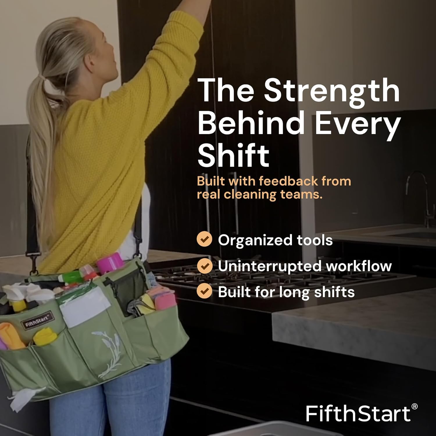Thumbnail 6 de FifthStart Cleaning Caddy 15 x 10 x 10