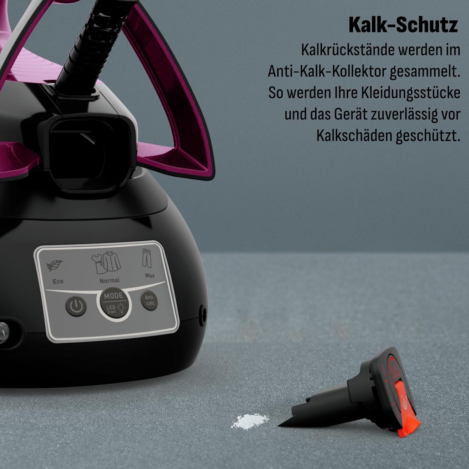 Thumbnail 6 de Tefal Express Vision Dampfbügelstation SV8152 mit 6,9-Bar-Pumpendruck und Smart Temp-Technologie