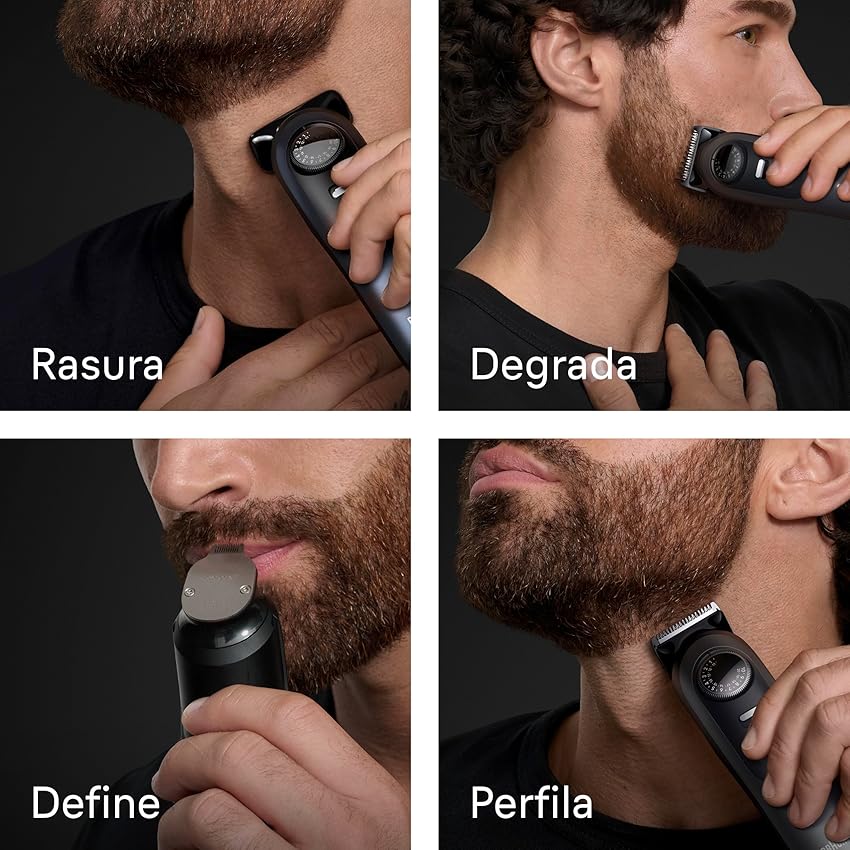 Thumbnail 5 de Braun Recortadora Series 7 BT7545 🌟 12 Accesorios, Resistente al Agua