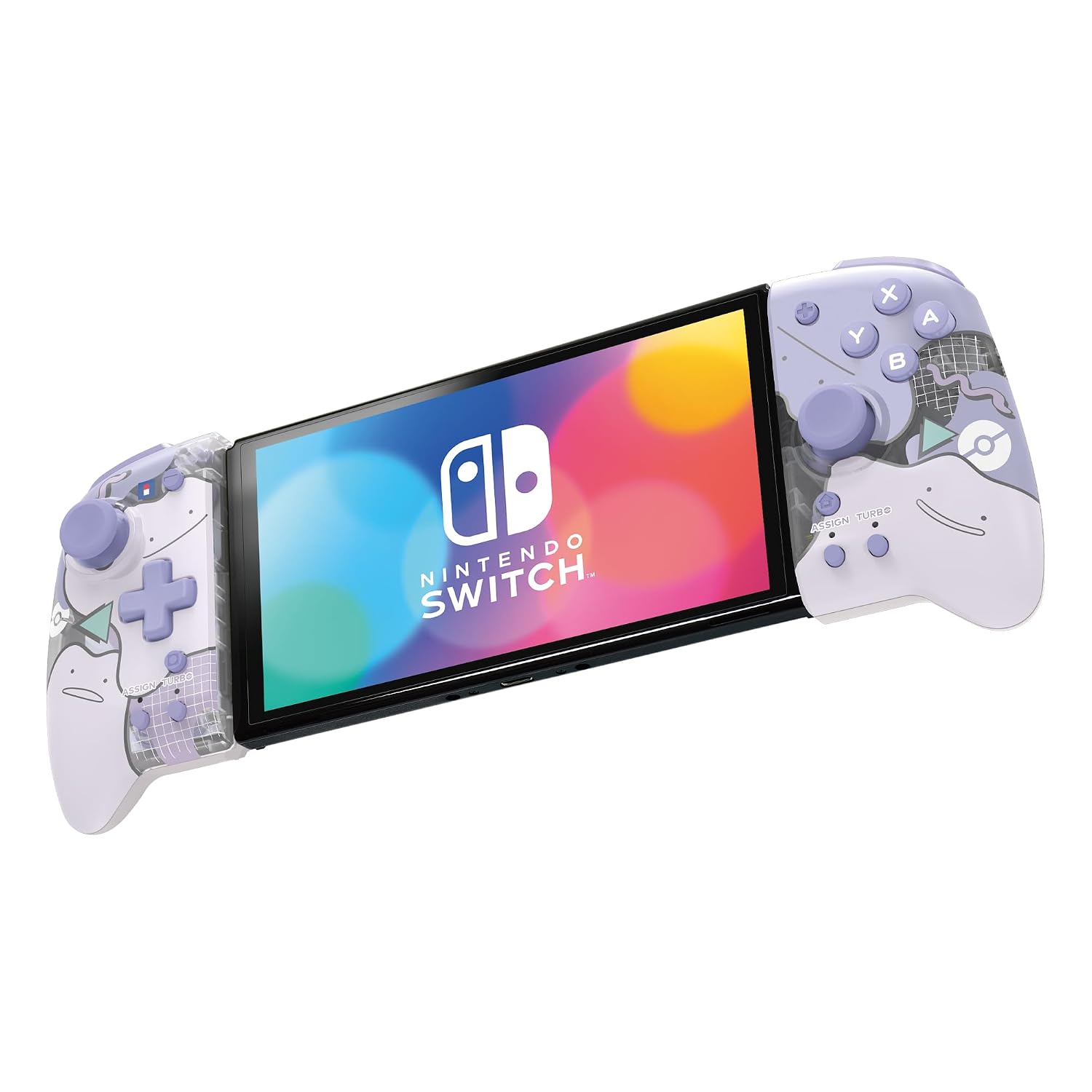 Detalle 1 de Hori Split Pad Pro (Ditto) Ergonomic Controller for Nintendo Switch handheld mode (officially licensed)
