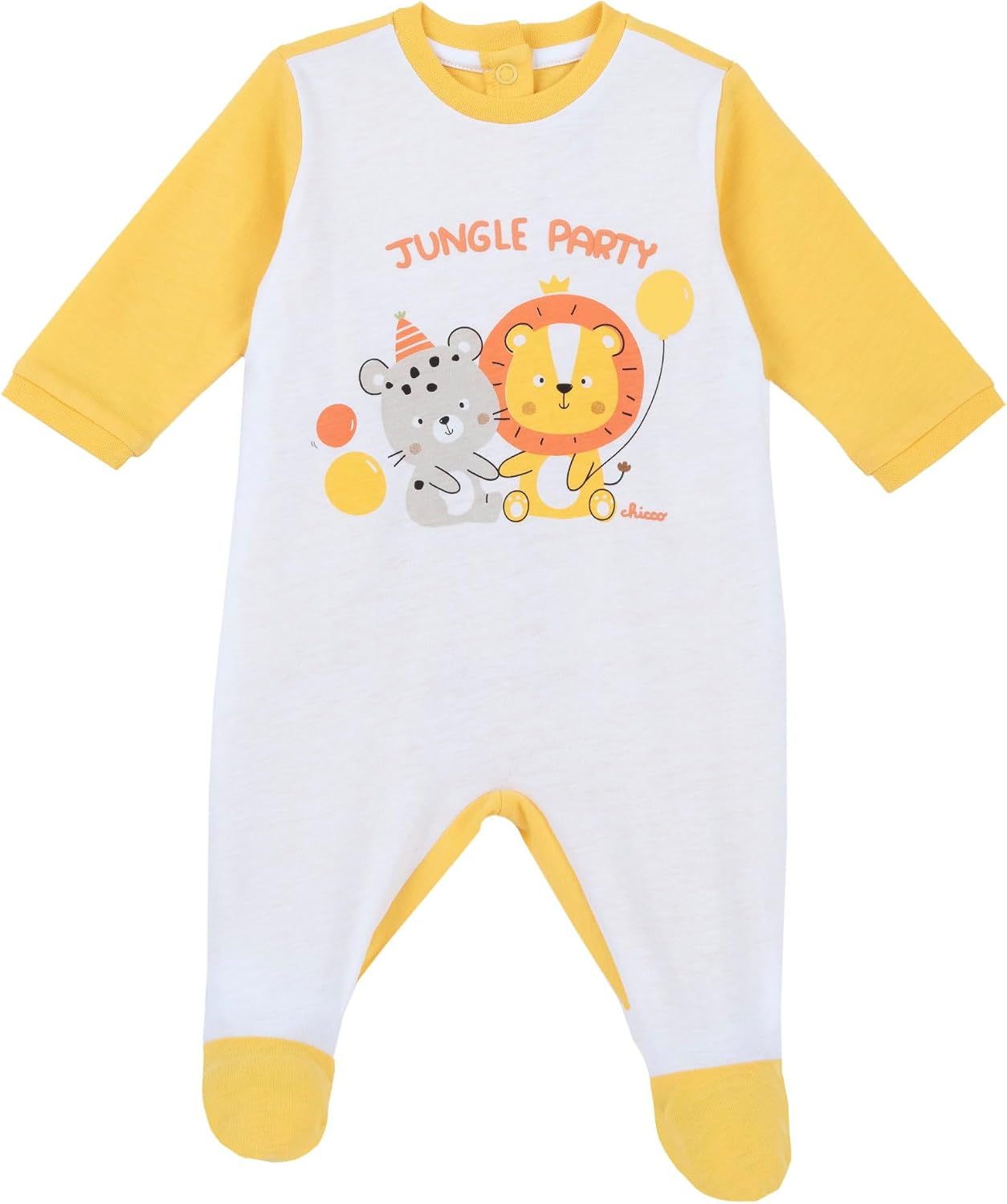 Detalle de Grenouillère Bébé Chicco : ouverture arrière pratique, 100% coton, 0–24 mois