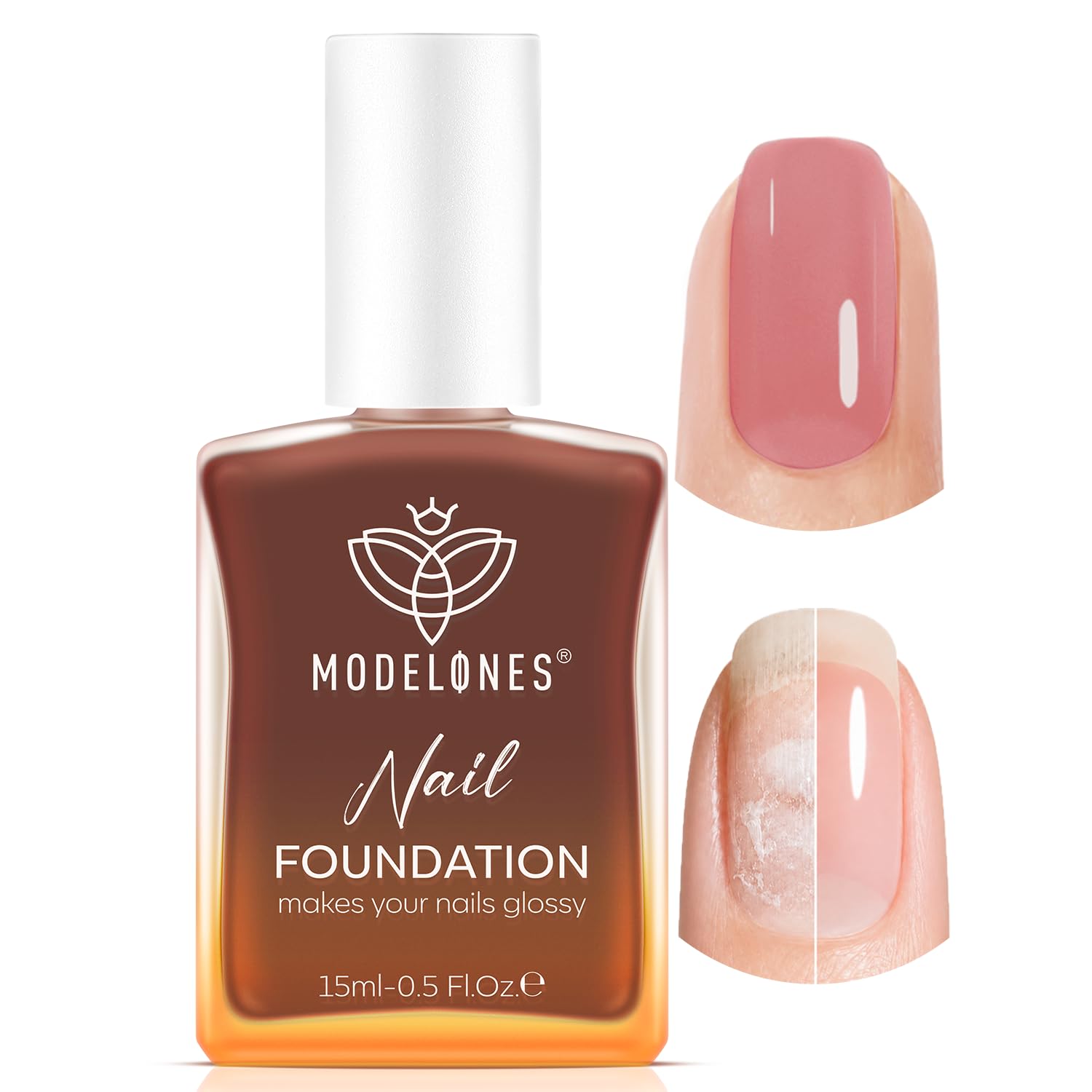 Detalle de Modelones Nail Strengthener and Growth – Blushed Berry