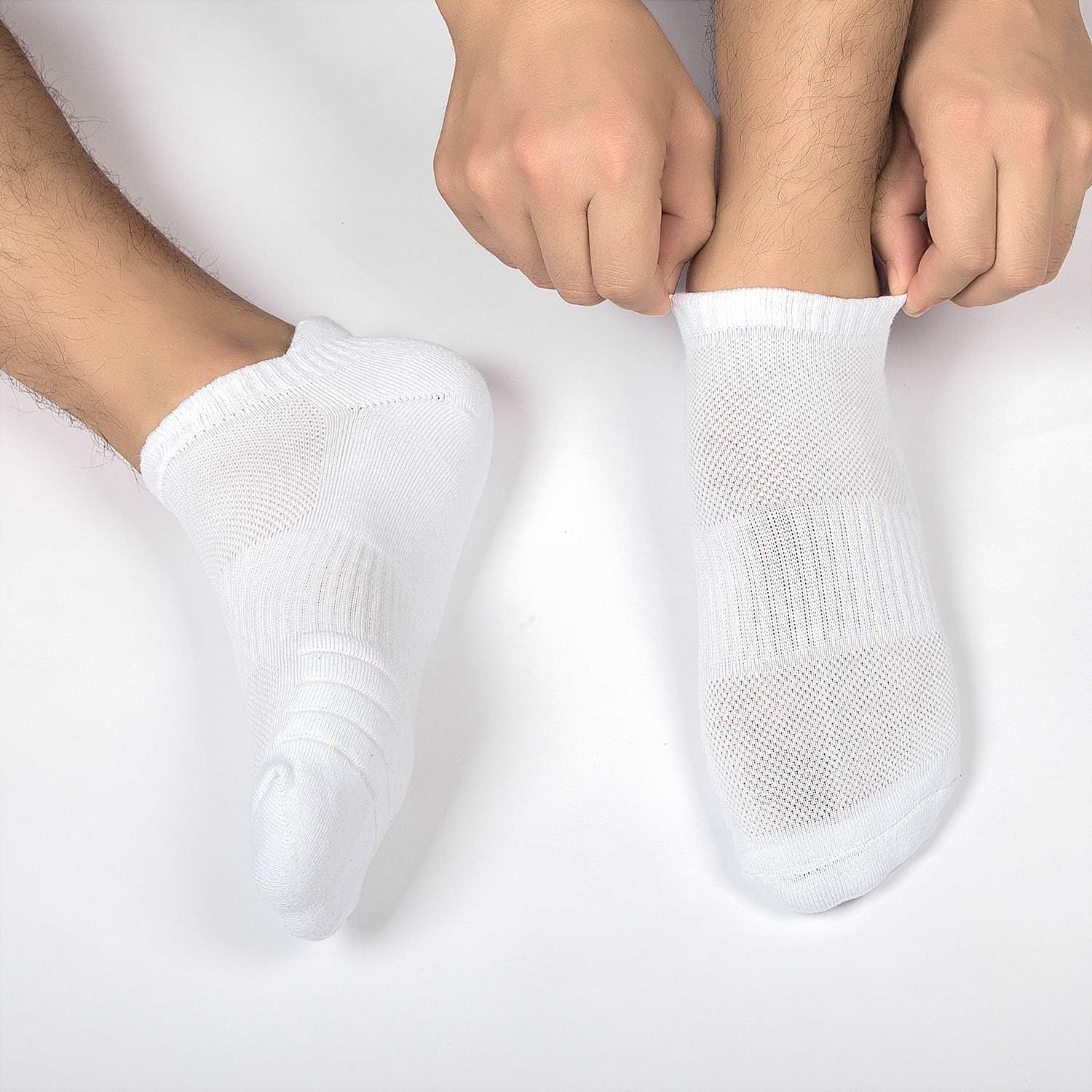 Thumbnail 1 de anqier Sneaker Socken 6 Paar Baumwolle