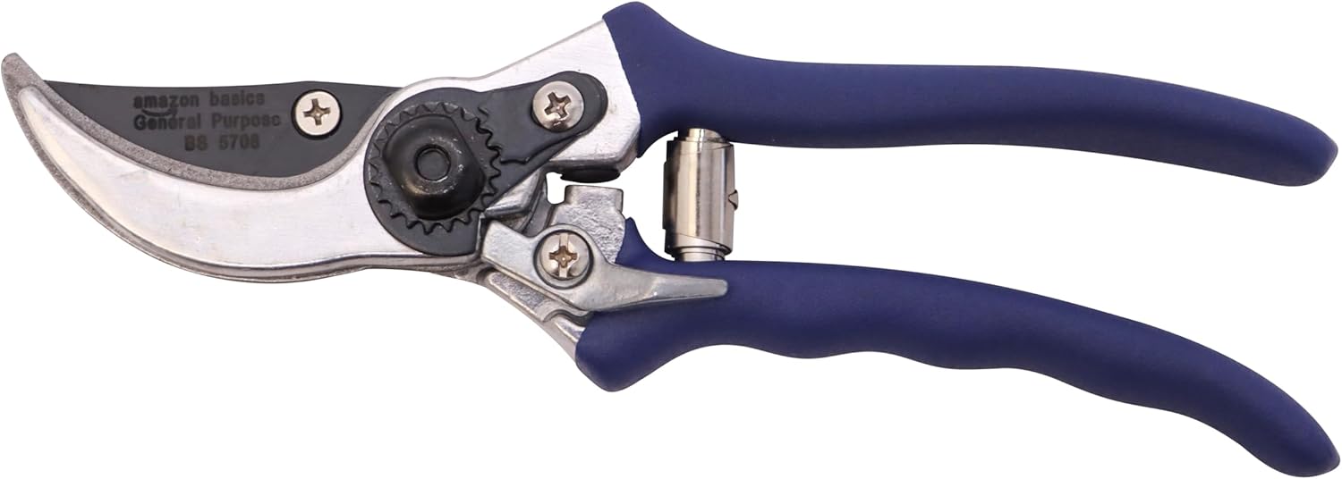 Thumbnail 1 de Amazon Basics Secateurs/ Pruning Scissors, Garden Tools Blue