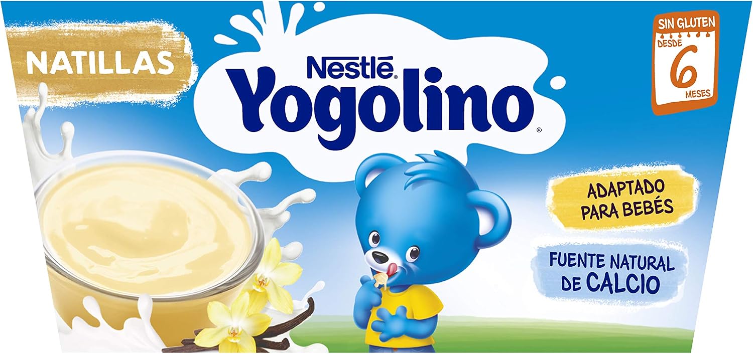 Thumbnail 4 de YOGOLINO NESTLÉ Natillas Vainilla Sin Azúcar 6M Pack 6 🥄
