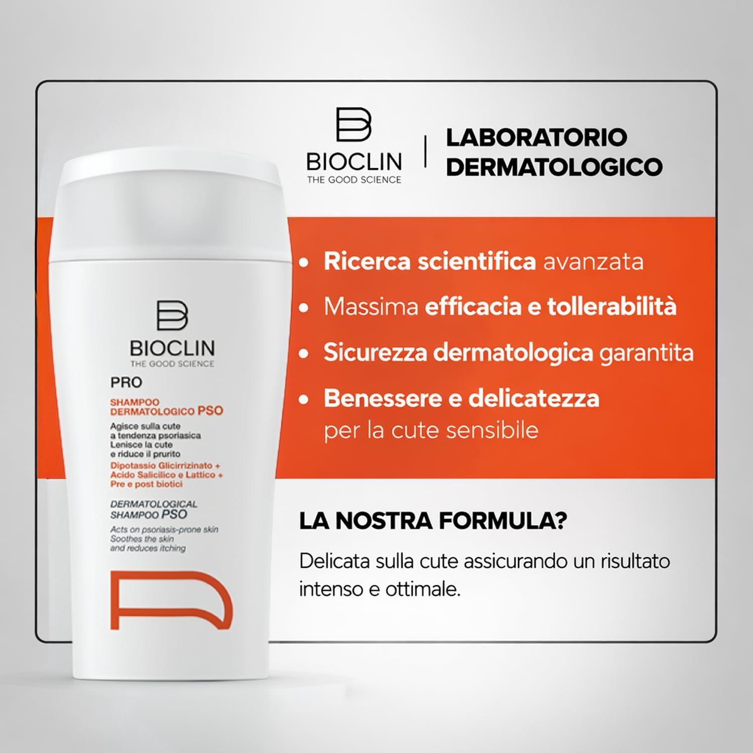 Thumbnail 6 de BIOCLIN PRO SHAMPOO DERMATOLOGICO PSO 125 ml – Sollievo per cuoio capelluto con tendenza psoriasica