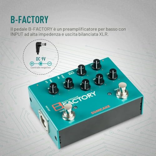 Thumbnail 1 de SONICAKE Pedale per basso con overdrive Preamp analogico