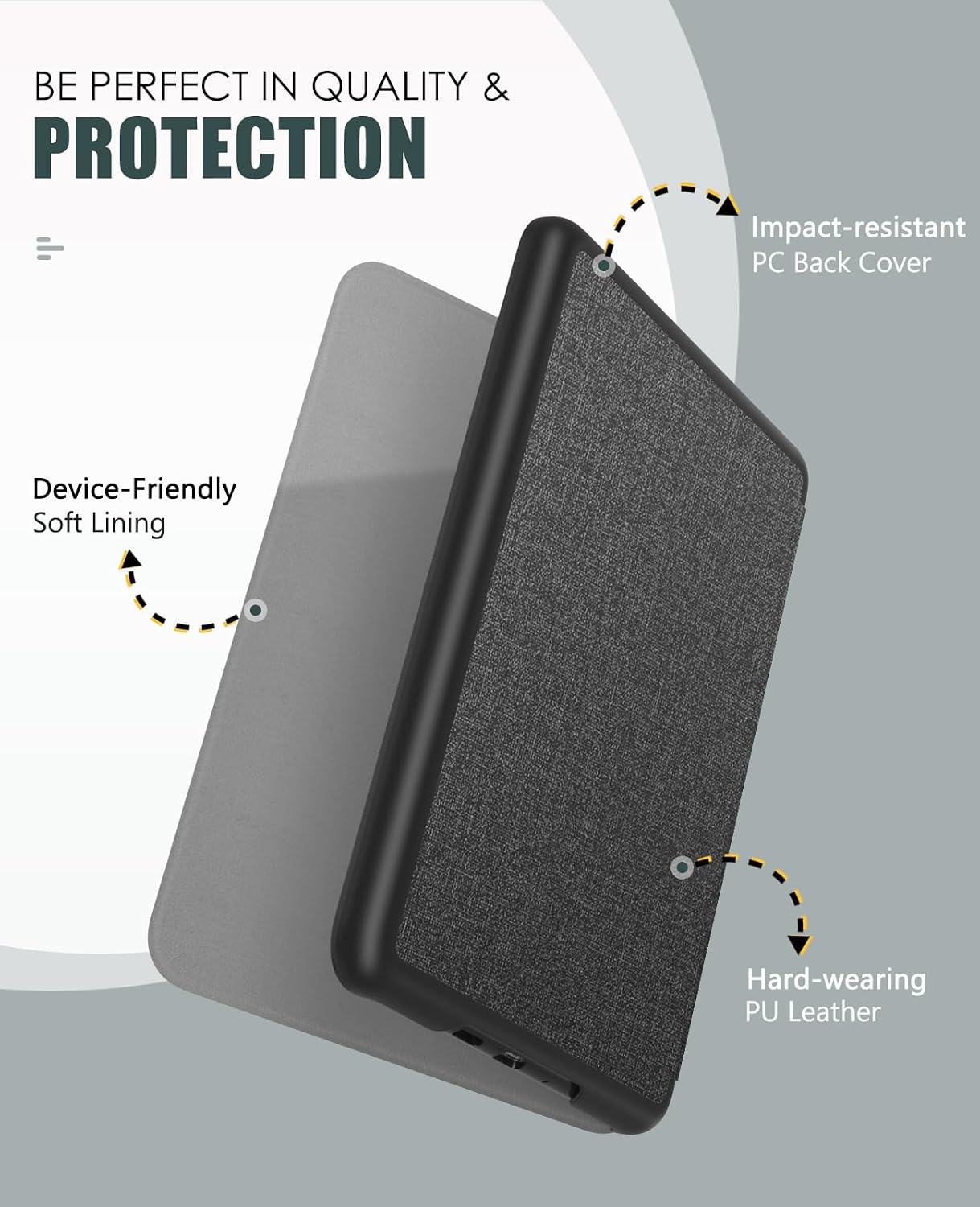 Thumbnail 2 de MoKo Case for Kindle Paperwhite 12th Gen