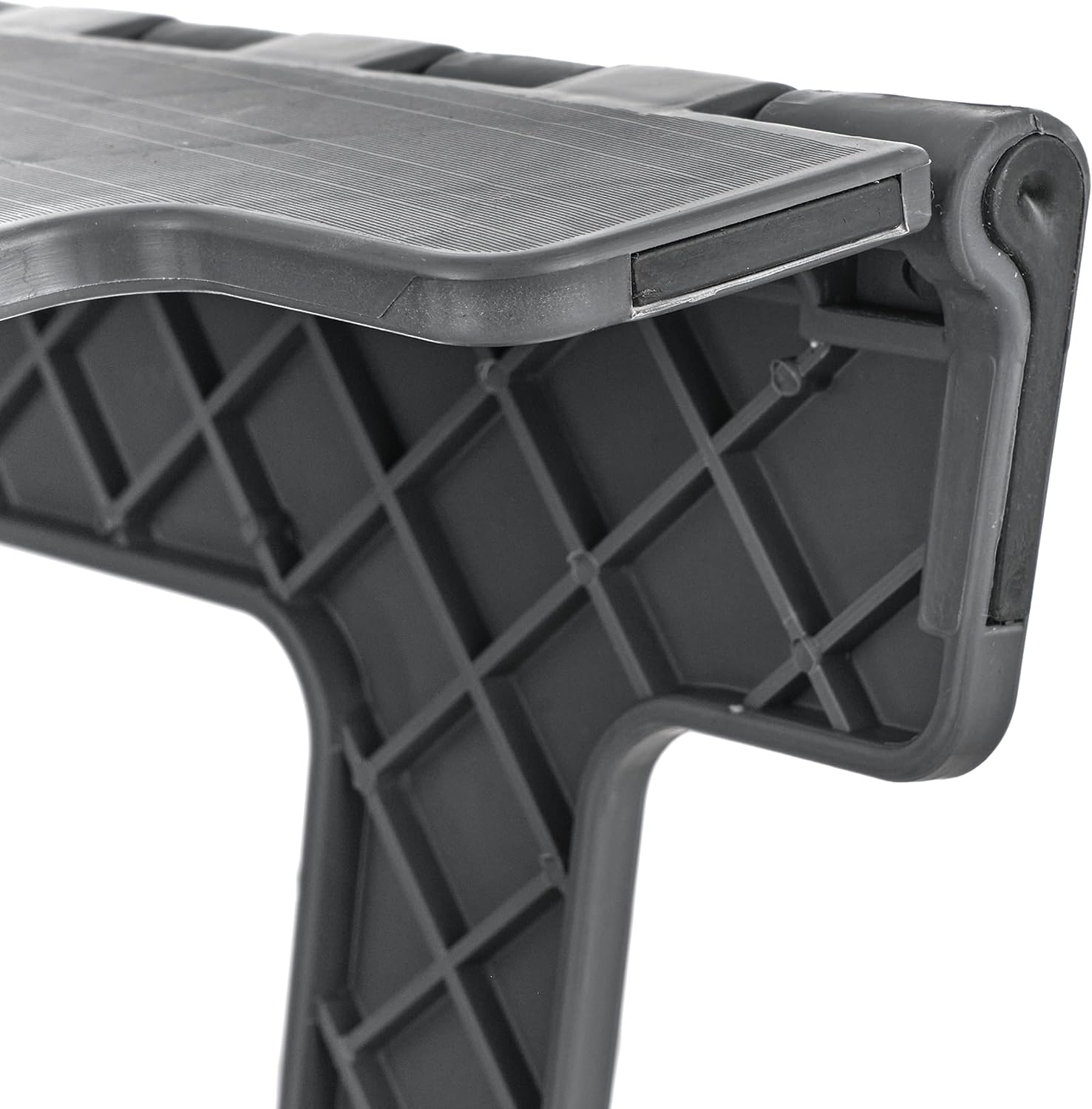 Thumbnail 5 de Baroni Home Sgabello pieghevole Ultra-Resistente portata 130 kg, taglia M (grigio scuro) 29x22x22 cm