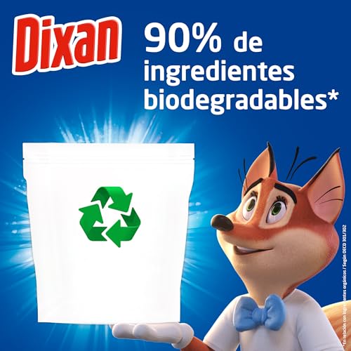 Detalle de Dixan Total 4+1 Detergente en Cápsulas para Lavadora (52 lavados) — limpieza, luminosidad y frescor en un solo producto