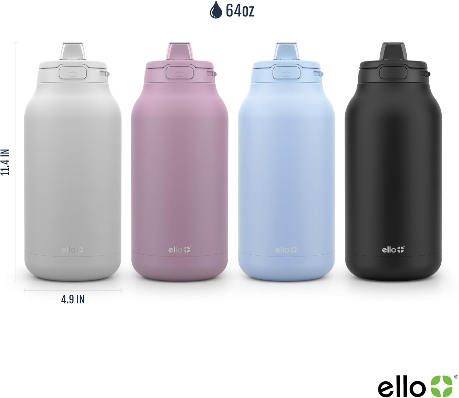 Detalle 2 de Ello Hydra 64oz Vacuum Insulated Jug