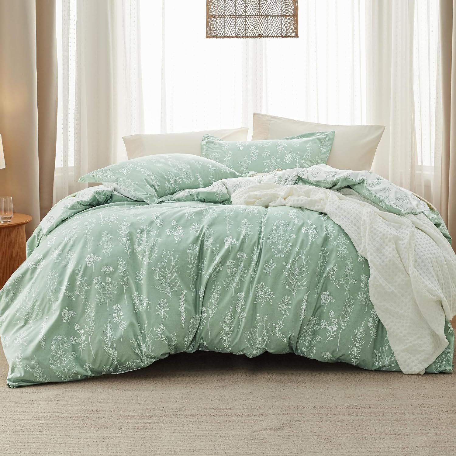 Detalle de Bedsure Queen Comforter Set