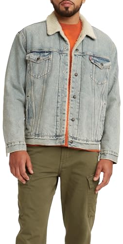 Detalle de Levi's Type 3 Sherpa Trucker Jacket 🌟 Para Hombre