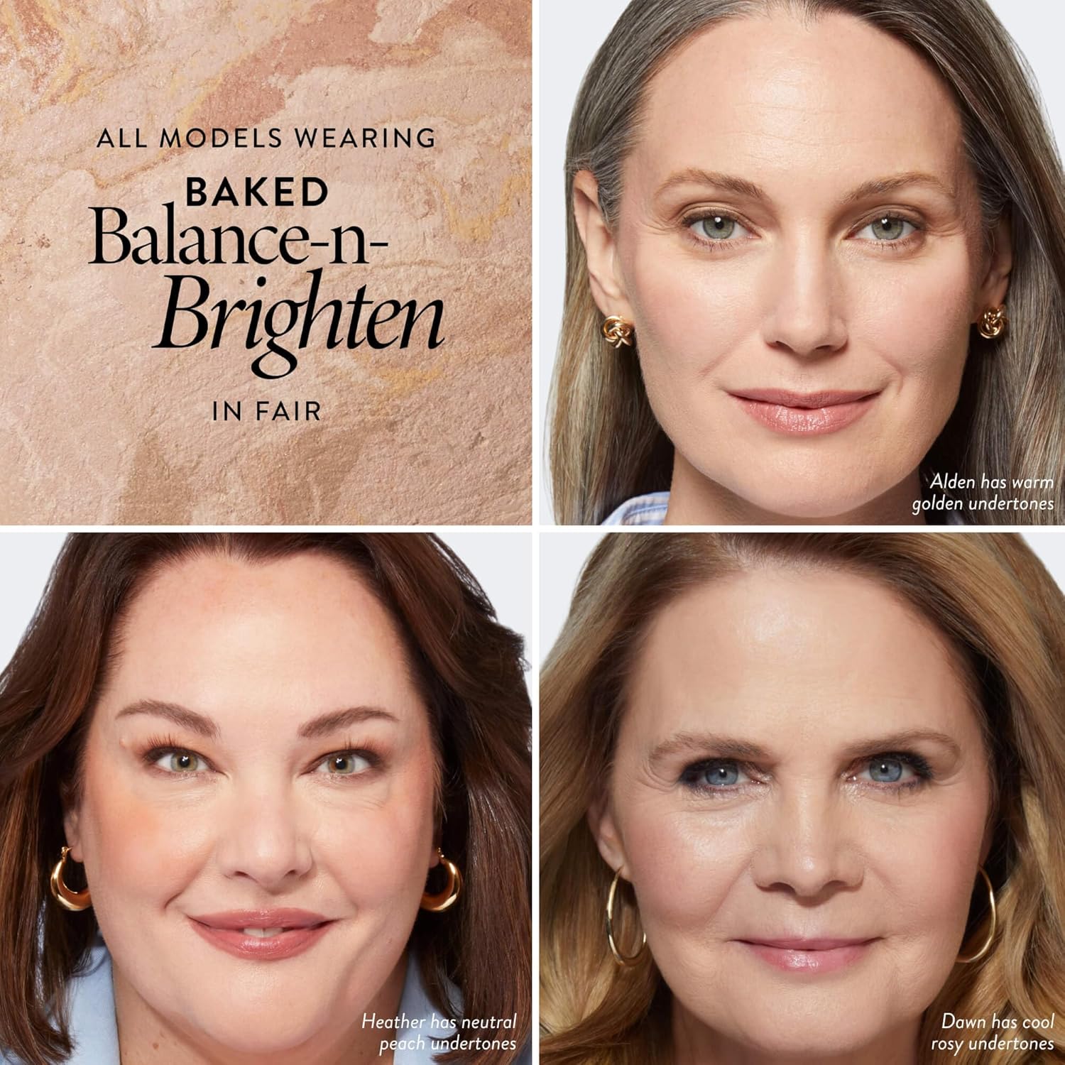 Thumbnail 3 de LAURA GELLER NEW YORK Baked Balance-n-Brighten Farbkorrigierendes Puder-Make-up (Fair) – aufbaubare Deckkraft mit semimattem Finish