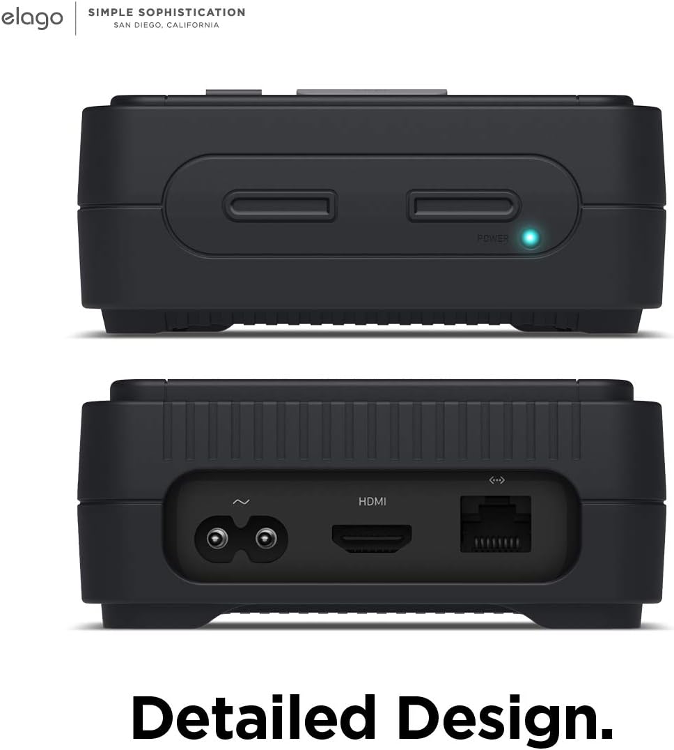 Detalle 2 de Coque elago T4 pour Apple TV 4K & HD — étui silicone style console rétro
