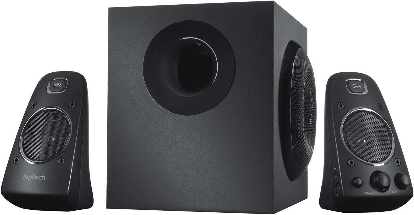 Thumbnail 2 de Logitech Z623 THX 2.1 Speaker System with Subwoofer (400W Peak) – PC, PS4, Xbox, TV & mobile connectivity