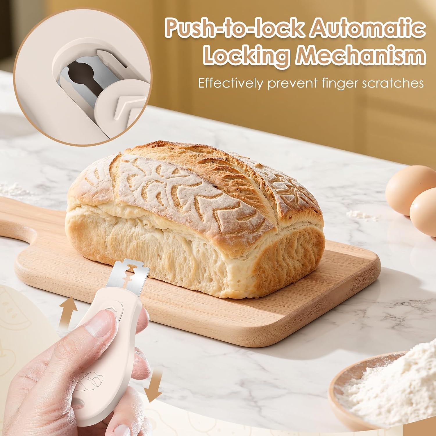 Thumbnail 4 de Bread Lame Sourdough Scoring Tool with 5 Blades