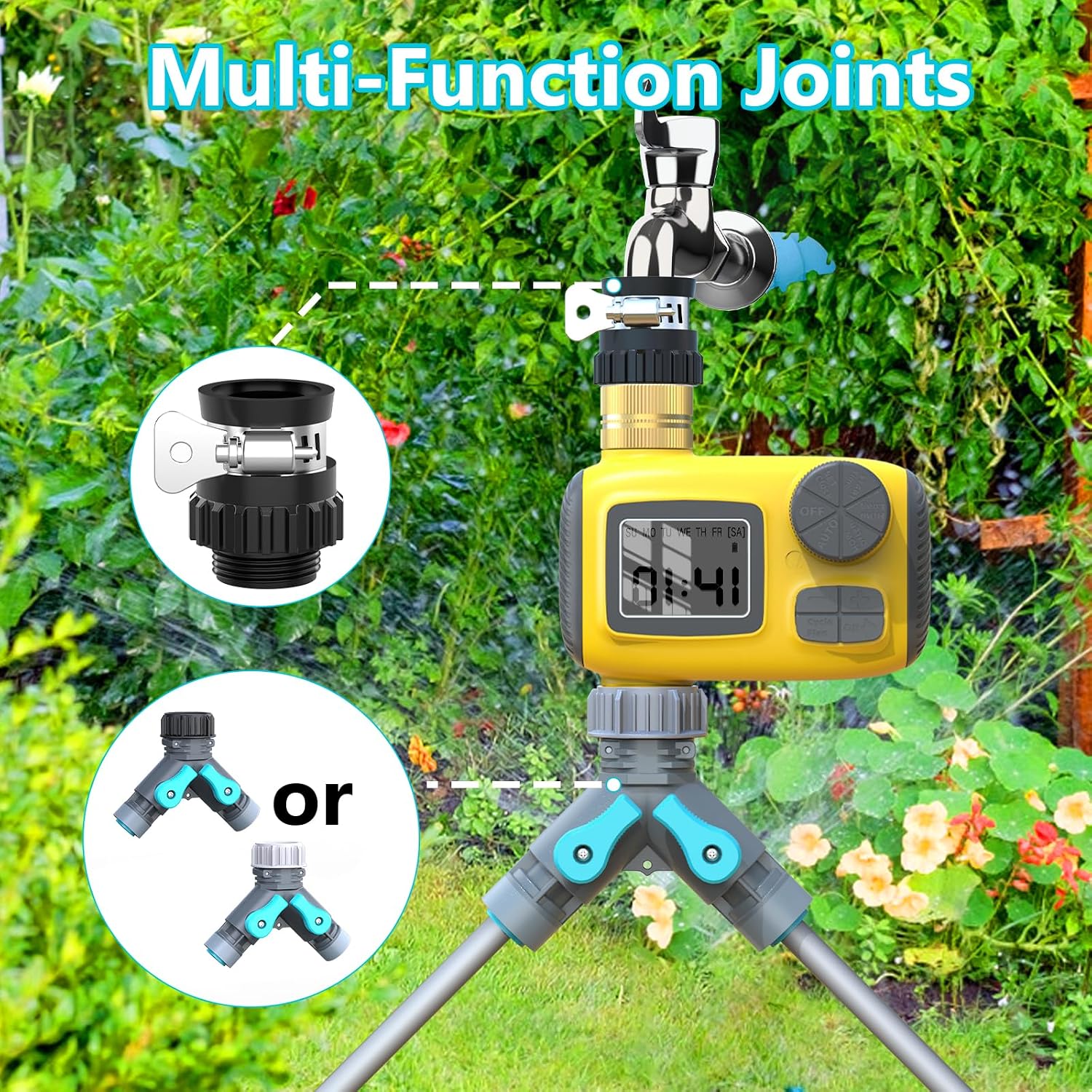 Detalle de TRJZWA Drip Irrigation Kit 30M
