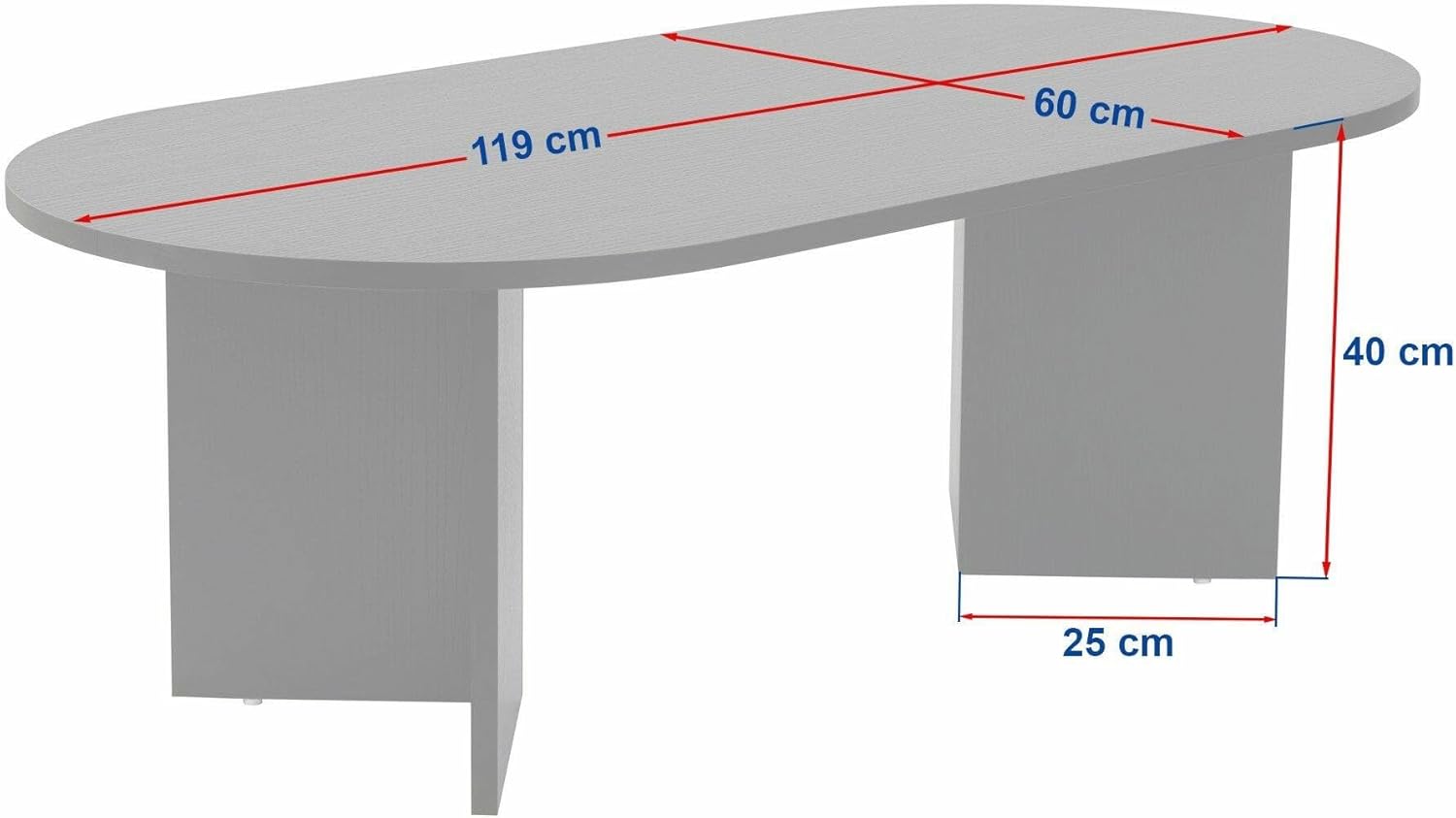 Detalle 2 de Dmora Tavolino da salotto Parrano 119x60