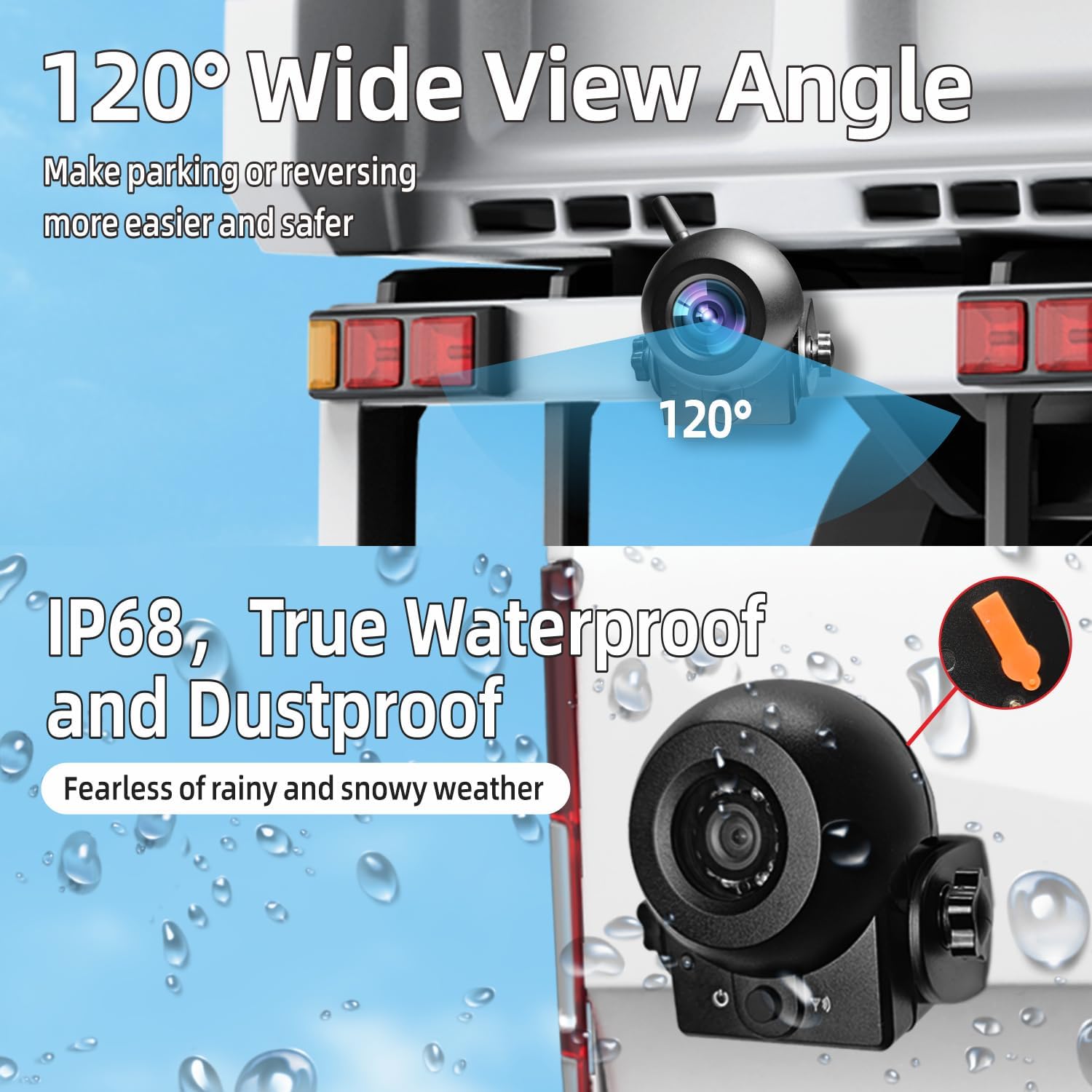 Thumbnail 4 de Uzone Wireless Reversing Camera 2.4G