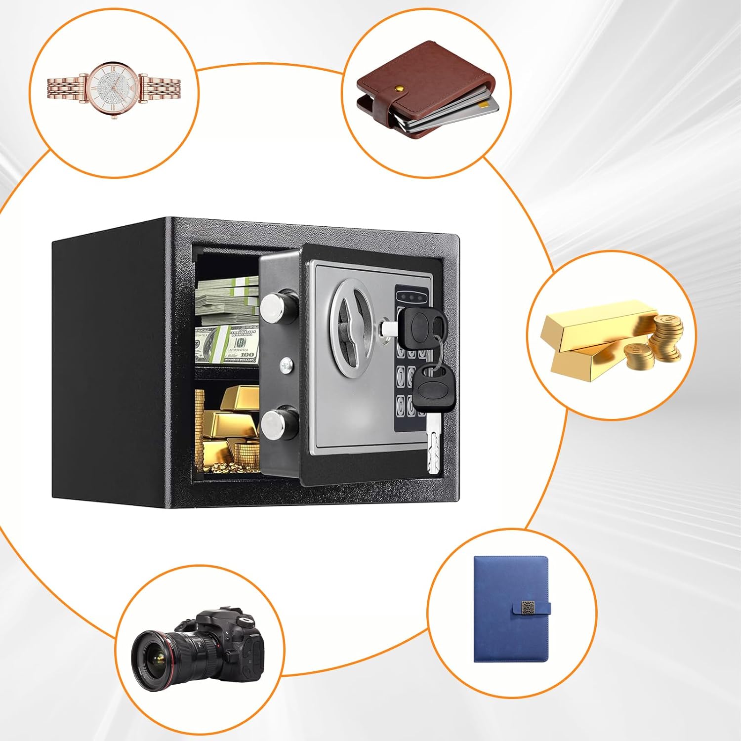 Thumbnail 6 de Safe Box Electronic Safe 0.23 cu ft