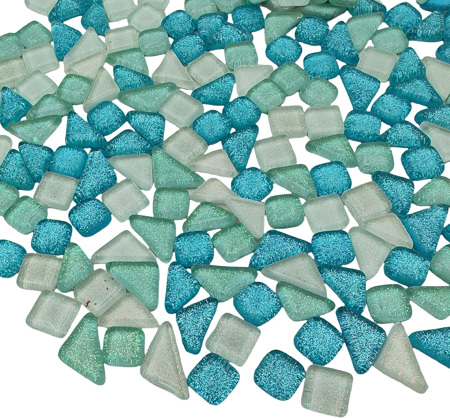 Thumbnail 2 de Glass mosaic tiles 500g for crafts 🎨