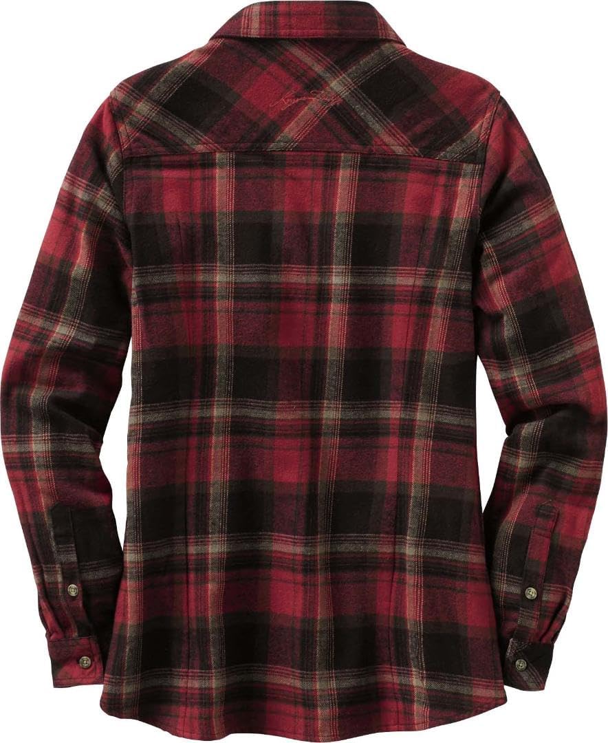 Detalle 1 de Legendary Whitetails Cottage Escape Flannel – damska koszula bawełniana z długim rękawem