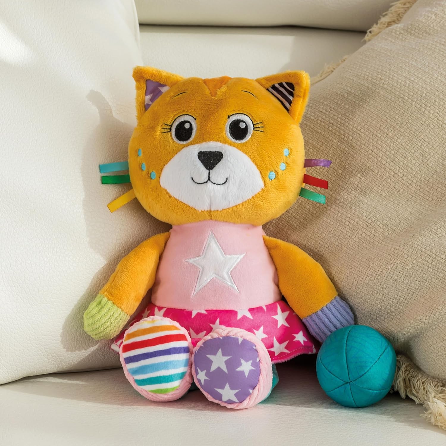 Thumbnail 5 de Clementoni Baby for You Katze Katy The Kitty-Plüsch (17908) – Babyspielzeug für die erste Kindheit