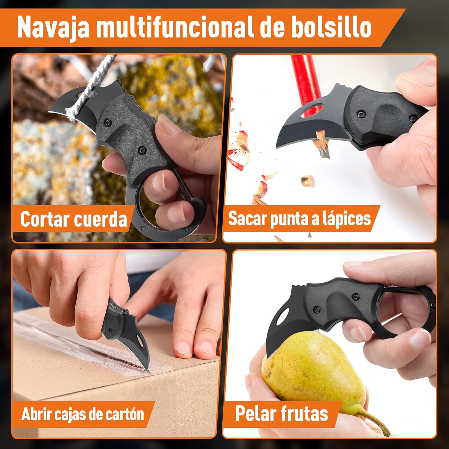 Thumbnail 1 de ZOOI Messer Multitool Klappmesser 10 cm