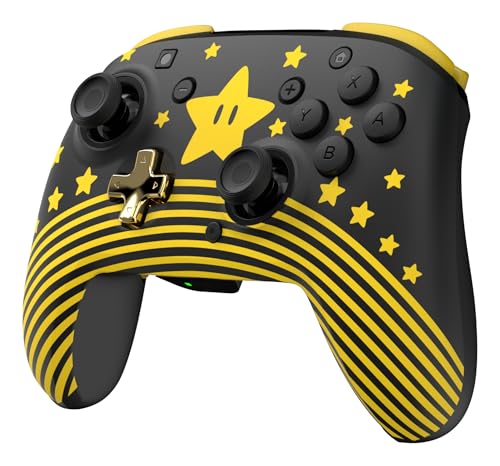Detalle de Turtle Beach Rematch kabelloser Controller: Star für Nintendo Switch 2