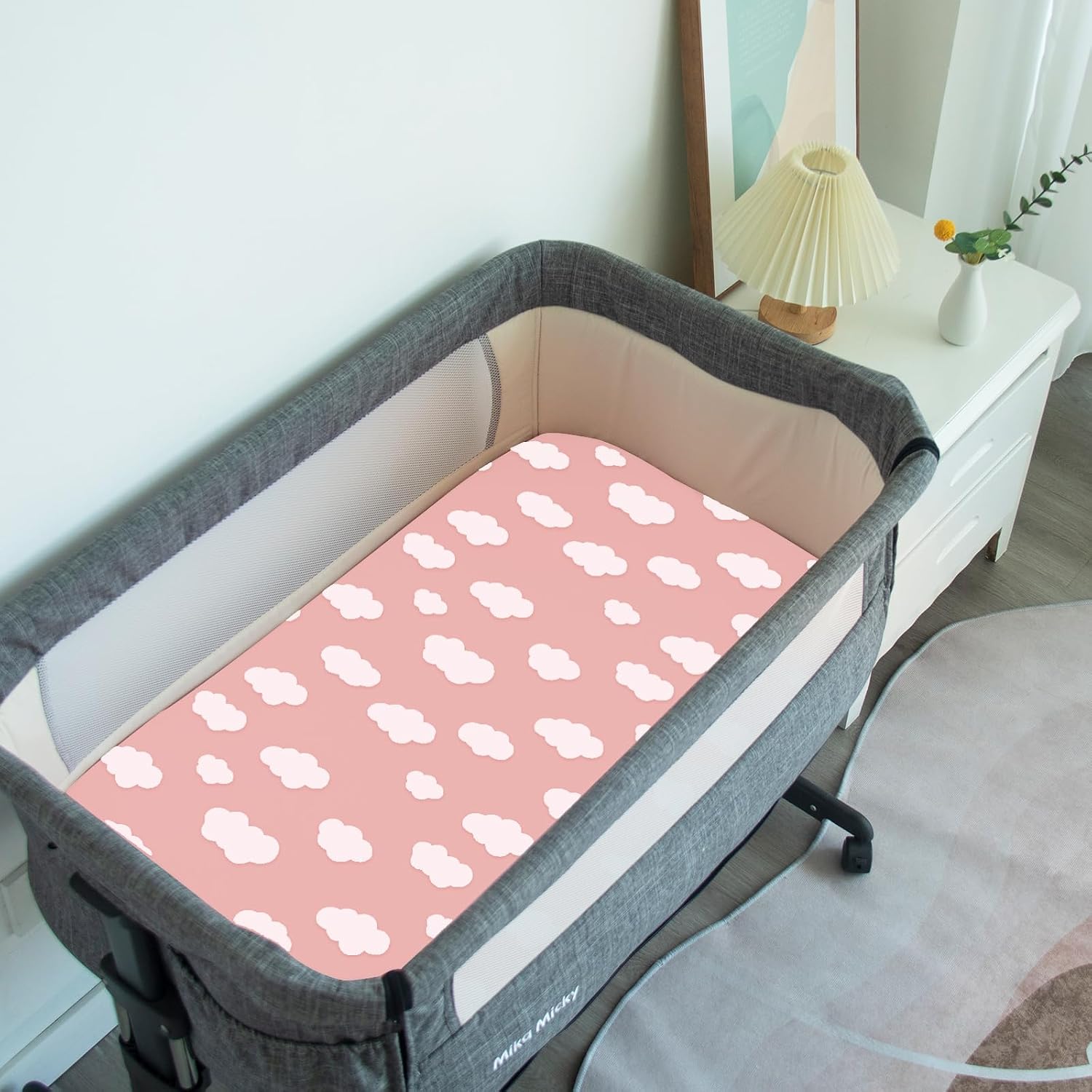Detalle de Biloban Bassinet Sheets 4-Pack