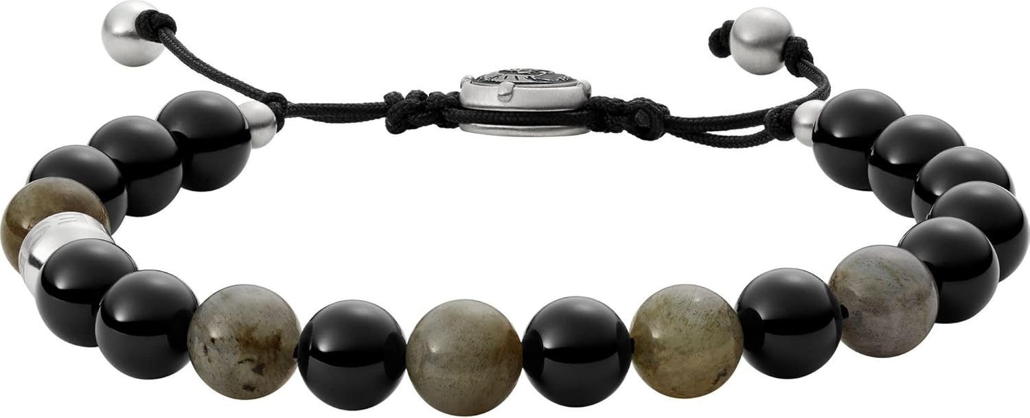 Thumbnail 5 de Diesel DX1151040 Pulsera Semipreciosa Negra para Hombre 🖤
