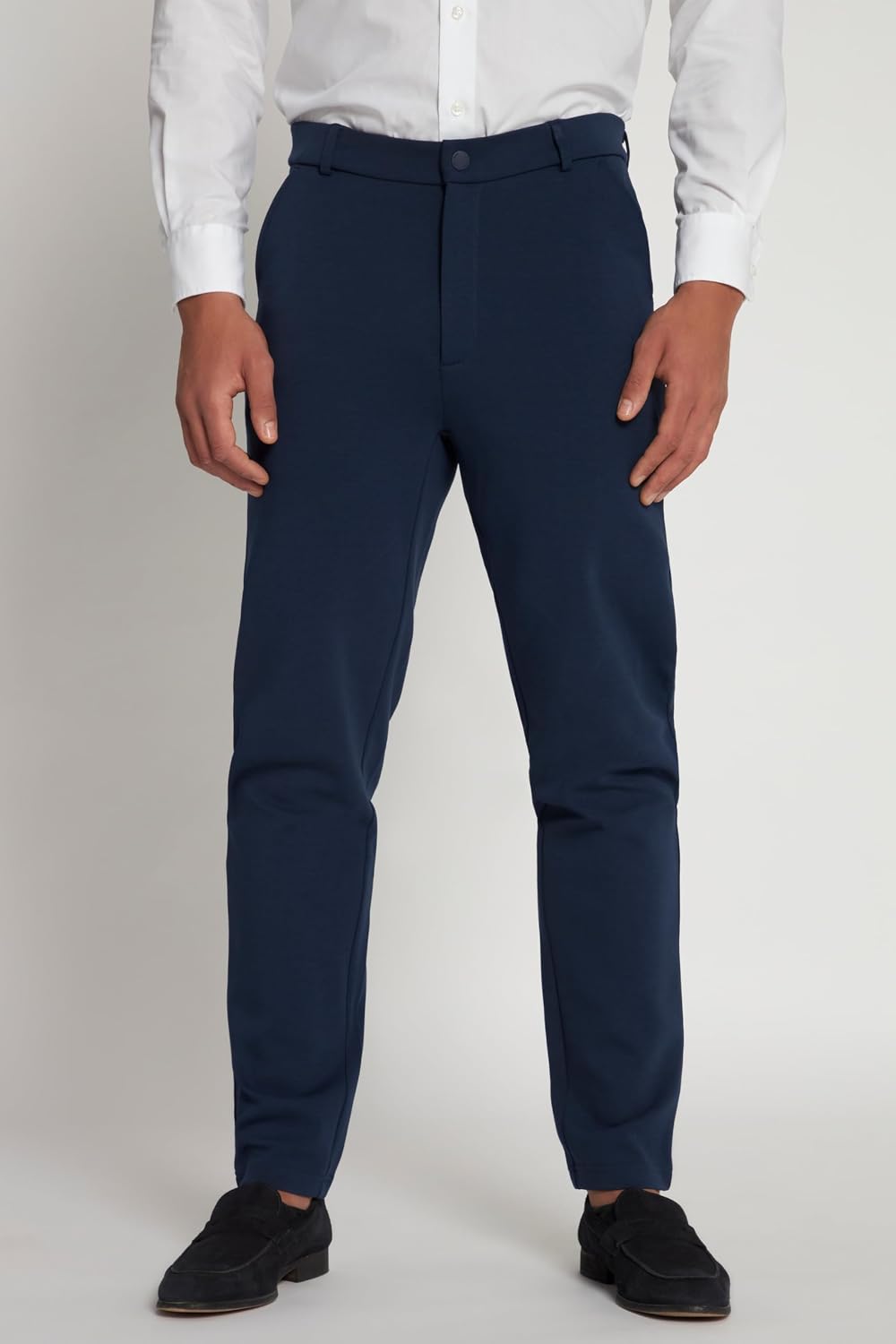 Detalle de JP 1880 Homme Pantalon Chino en Jersey — Collection Business, Finition FLEXNAMIC