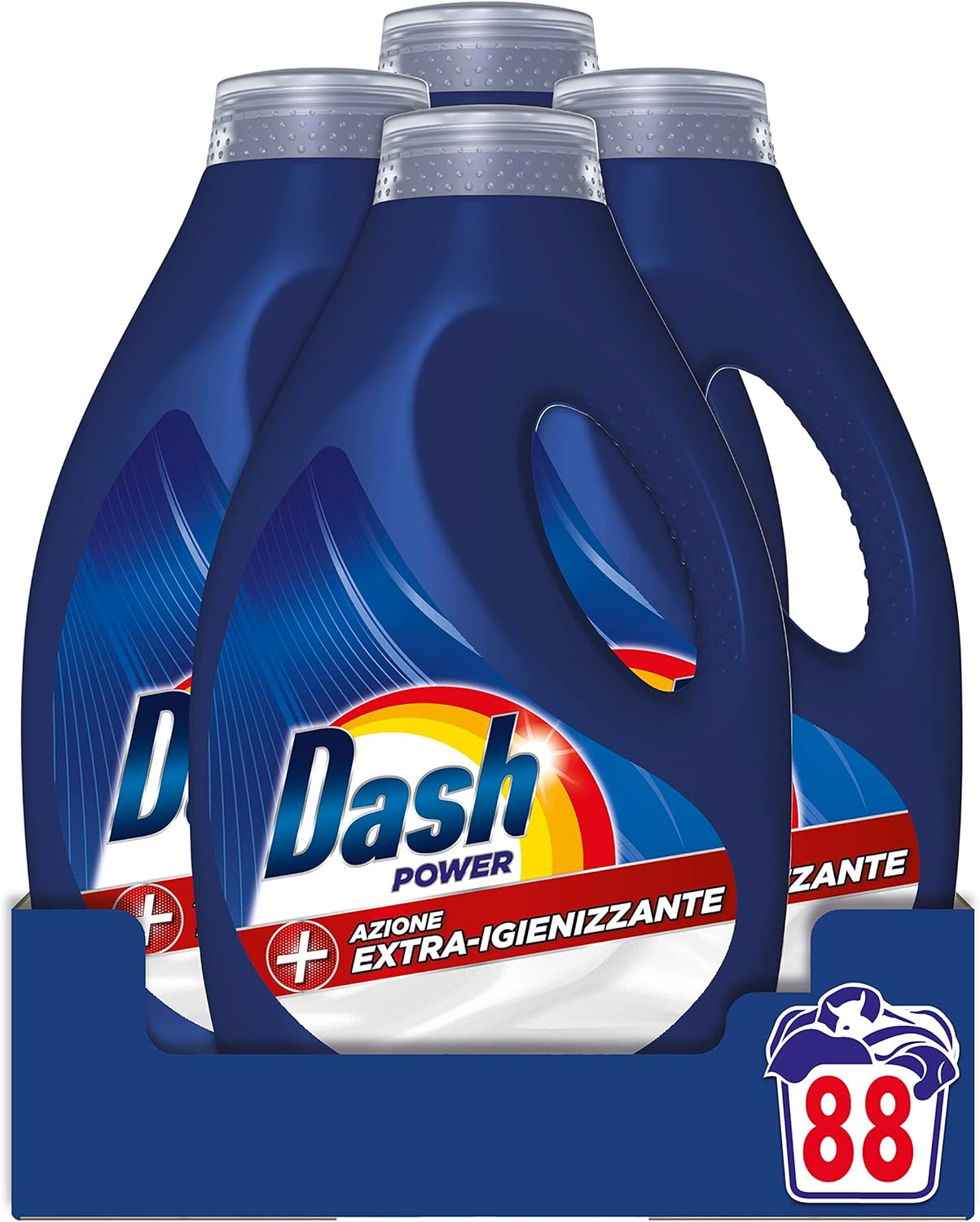 Thumbnail 5 de Dash Power + Extra Igienizzante Detersivo Liquido Lavatrice 4x23 lavaggi – pulizia profonda e bianco brillante