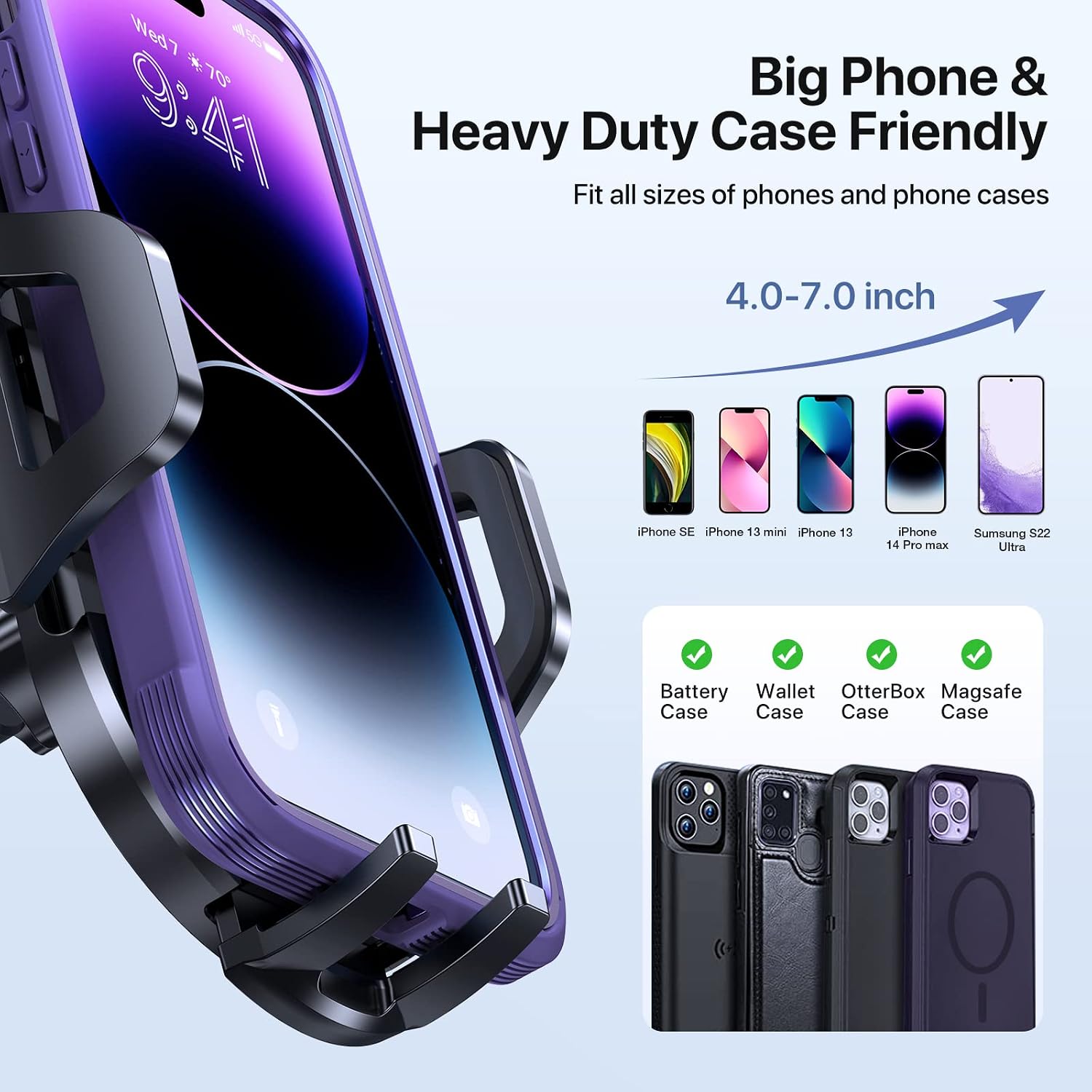 Thumbnail 4 de Miracase Car Phone Holder Mount 360° car phone stand