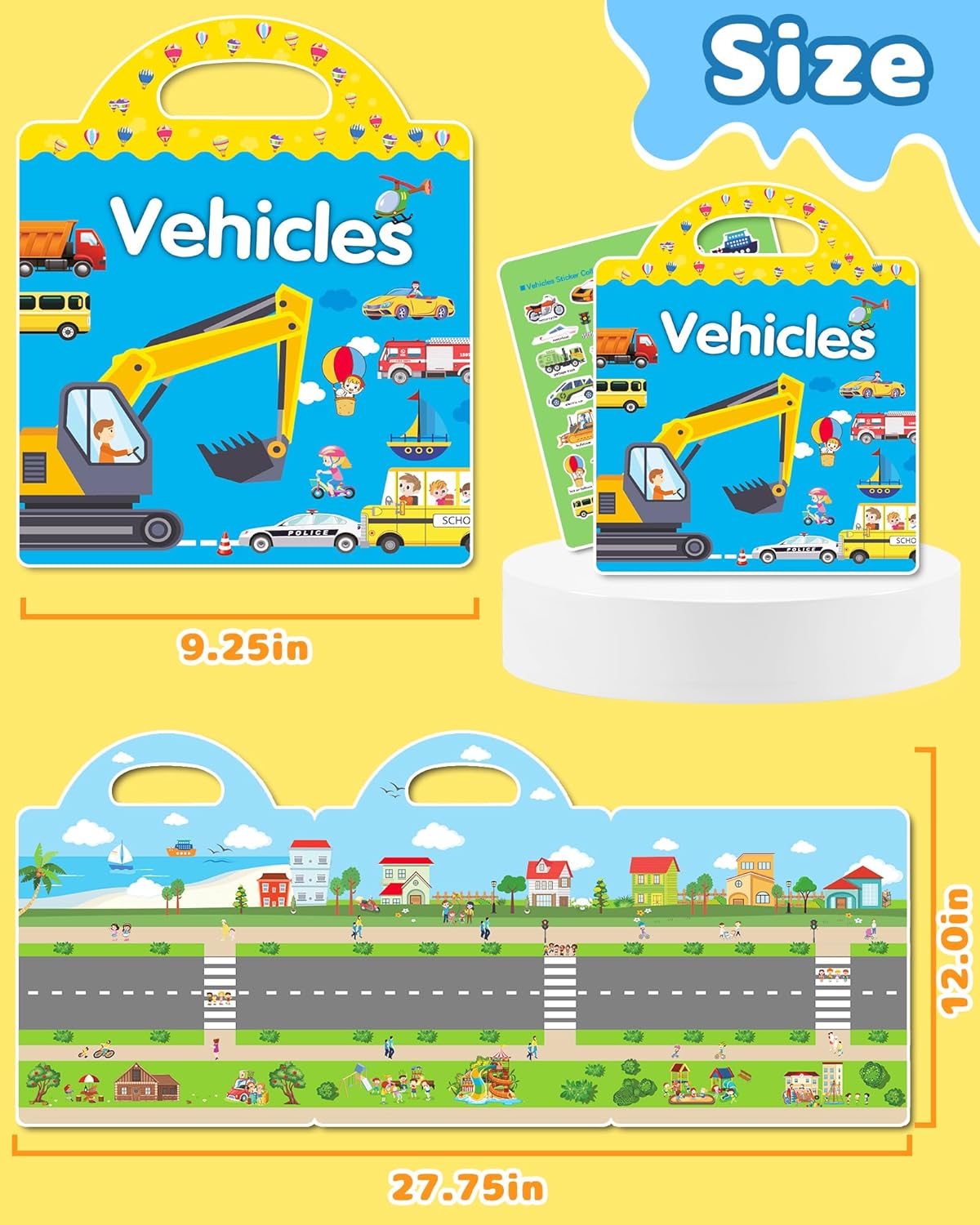 Thumbnail 5 de Benresive Reusable Sticker Book 36 🎨
