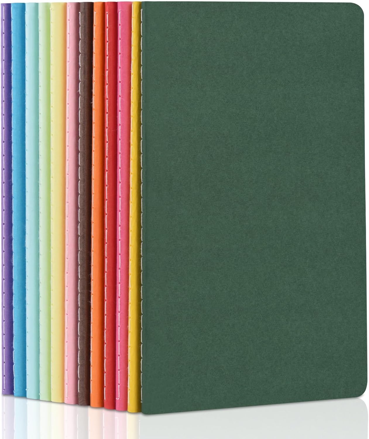 ZCZN-Quaderno Appunti A5 – confezione da 12 quaderni, 60 pagine ciascuno, carta FSC