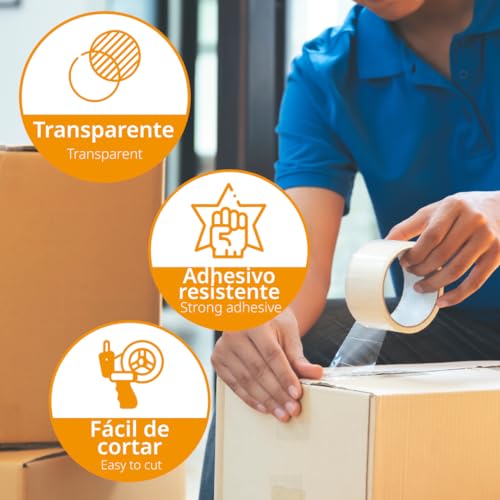 Thumbnail 2 de Lot de 2 rouleaux de ruban adhésif 60 m ⚙️