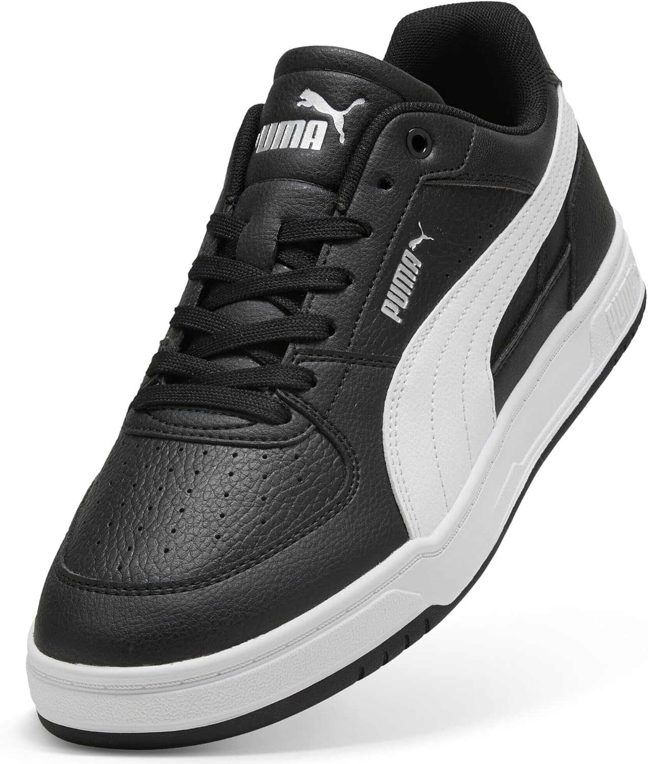 Thumbnail 5 de PUMA Sneakers Caven III Unisexe – Black White Silver Metallic, taille 43