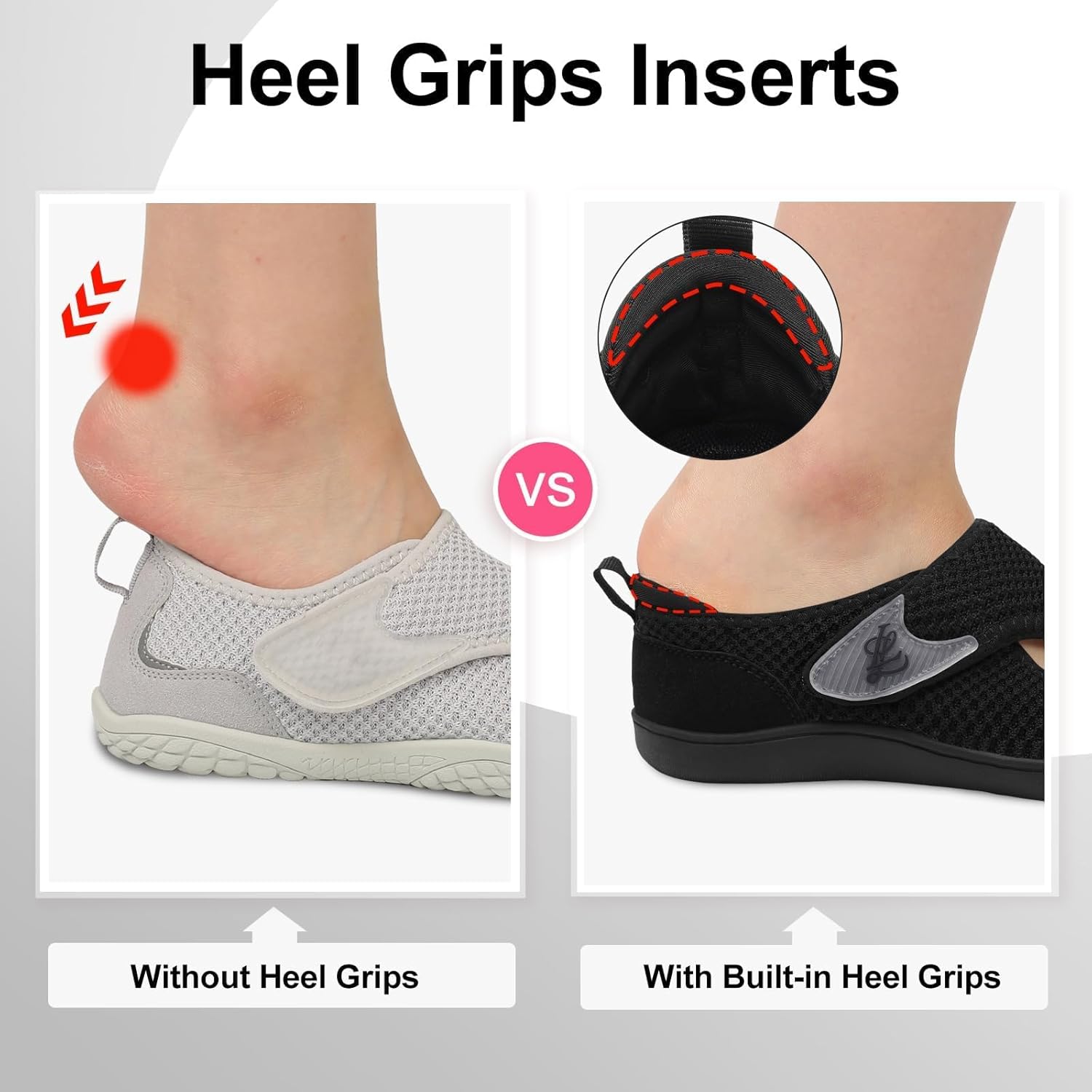 Thumbnail 3 de JOINFREE Women’s Wide Fit Barefoot Walking Shoes – Zero Drop Comfort Trainers